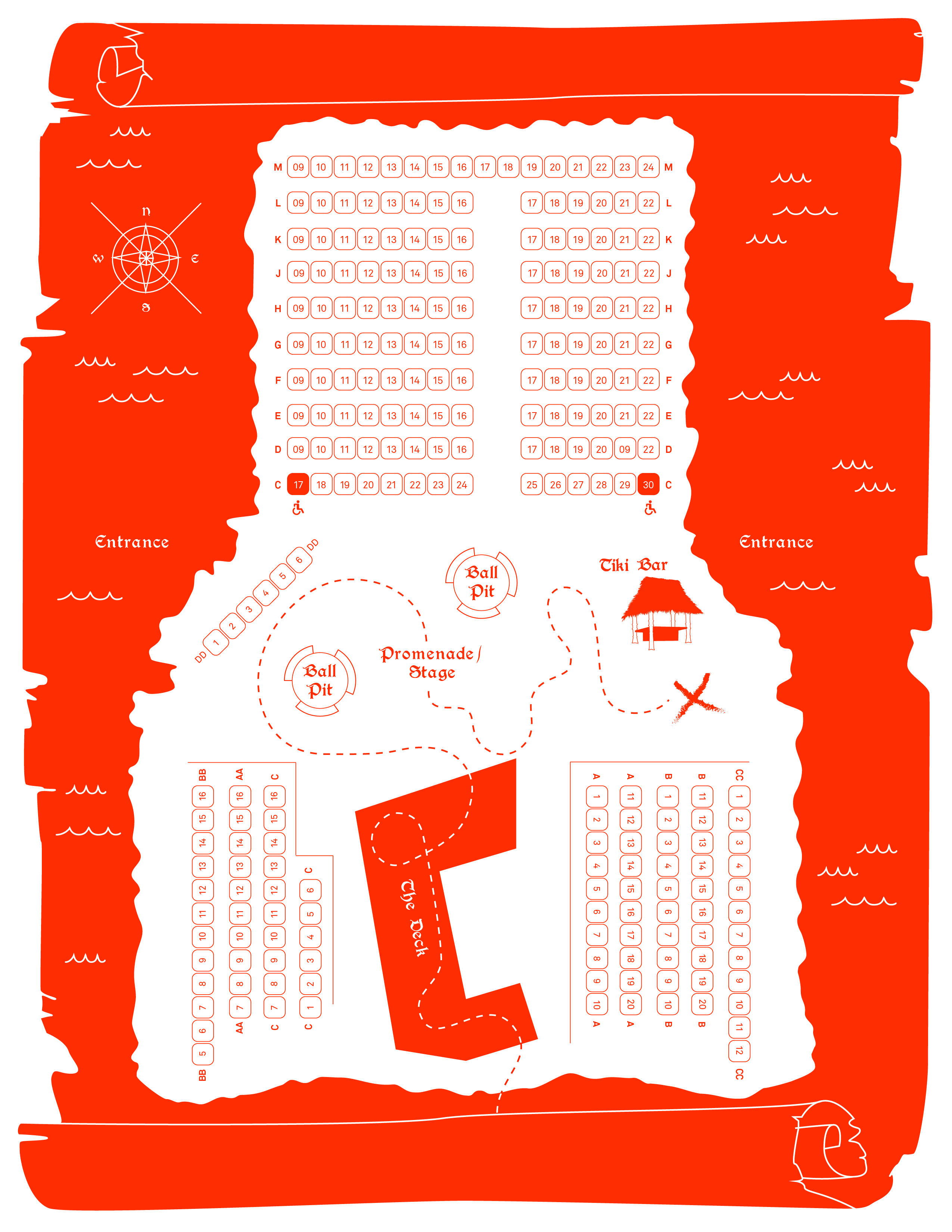 Pasadena Playhouse Seating Chart