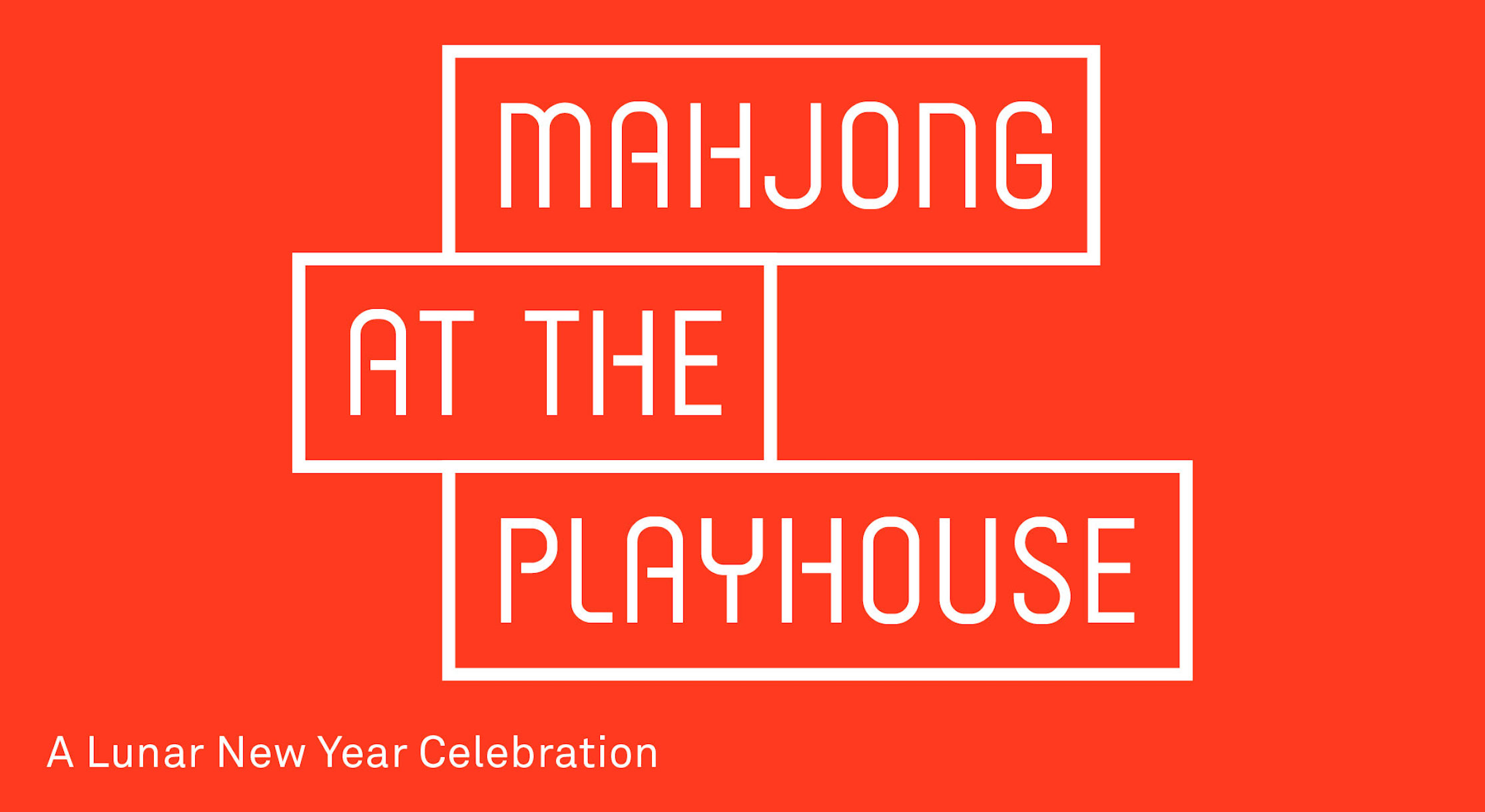 Mahjong at the Playhouse