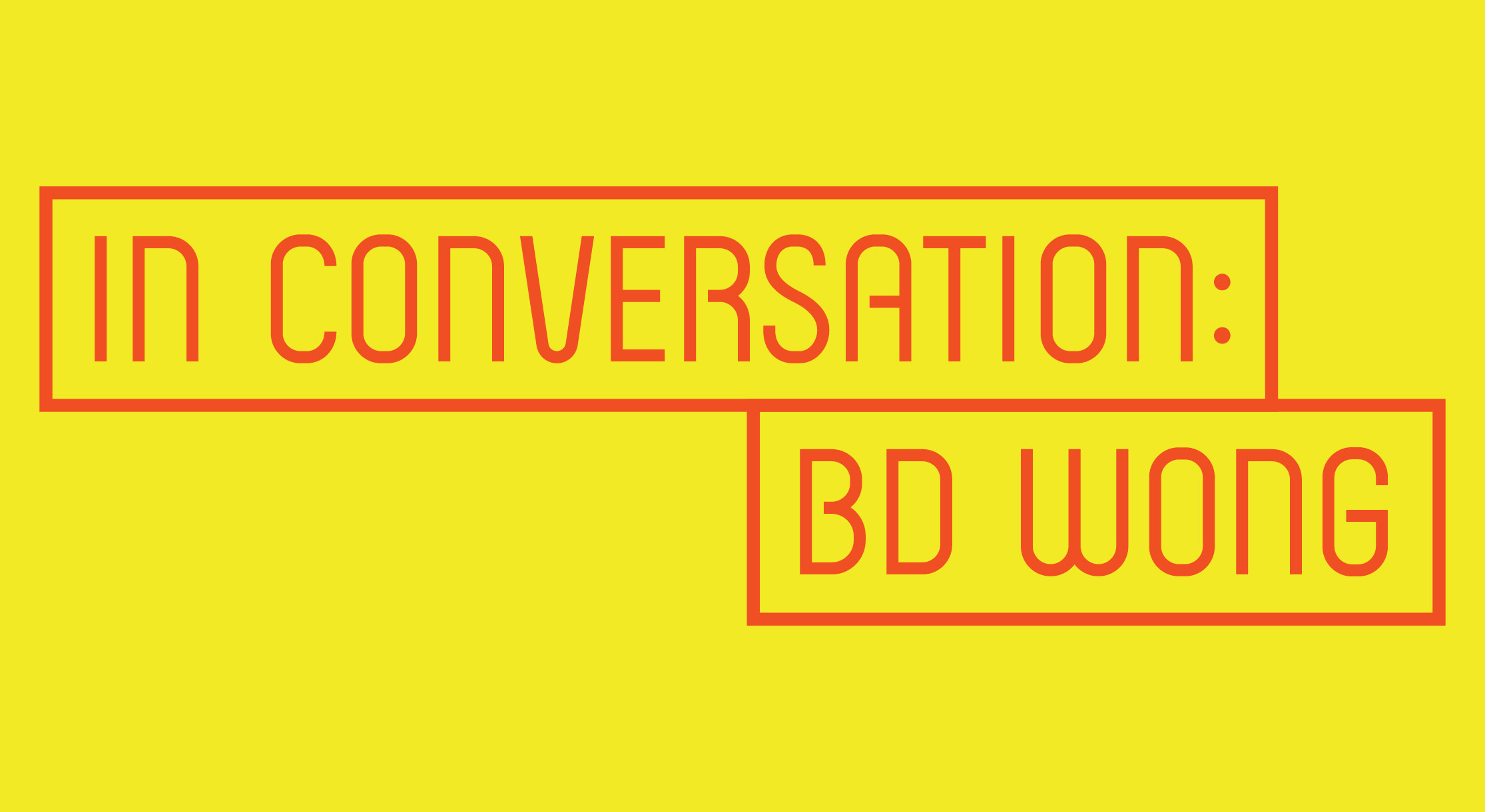 In Conversation: BD Wong