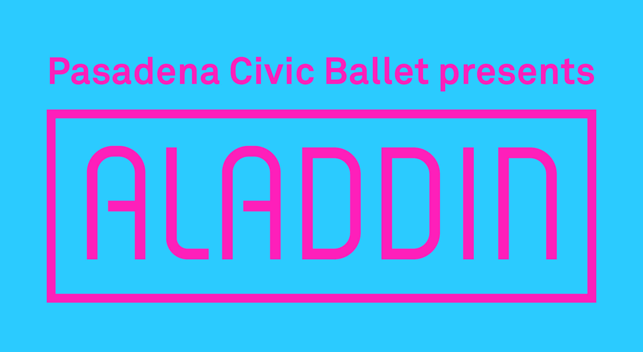 Pasadena Civic Ballet presents Aladdin
