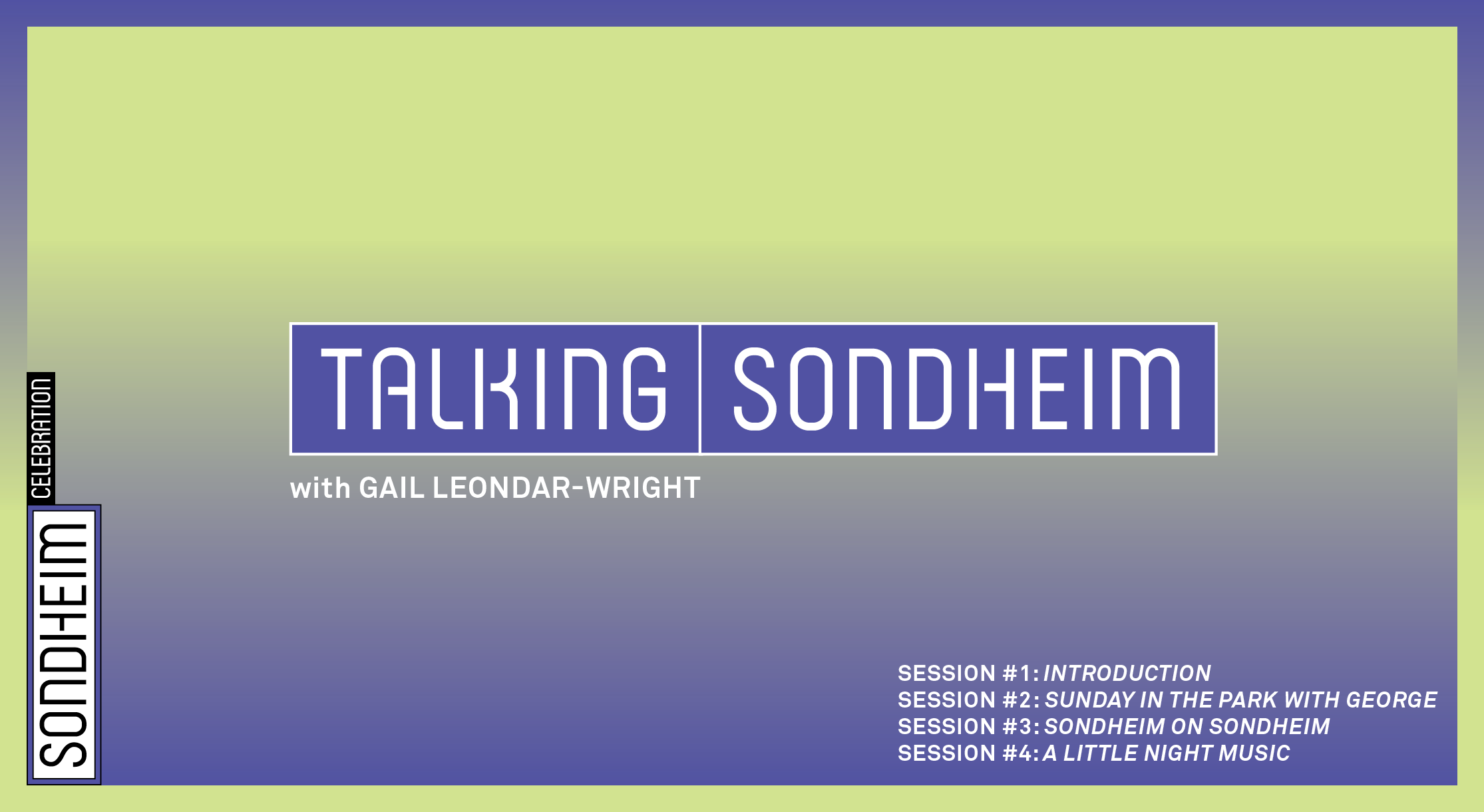 Talking Sondheim